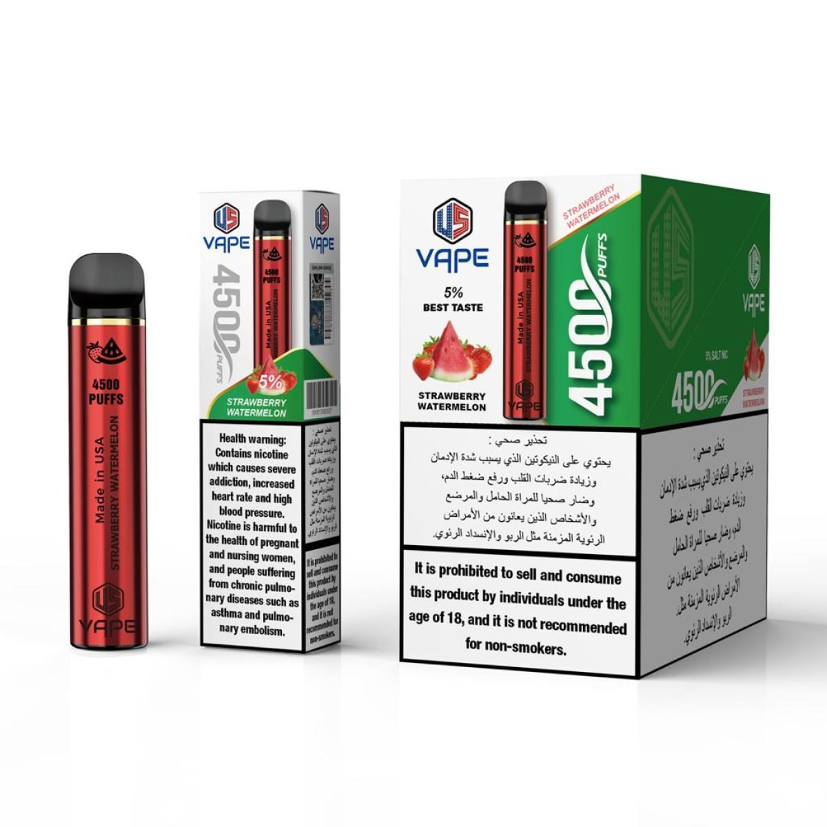 Best US Vape 4500 Puffs Disposable in Manufacture Company